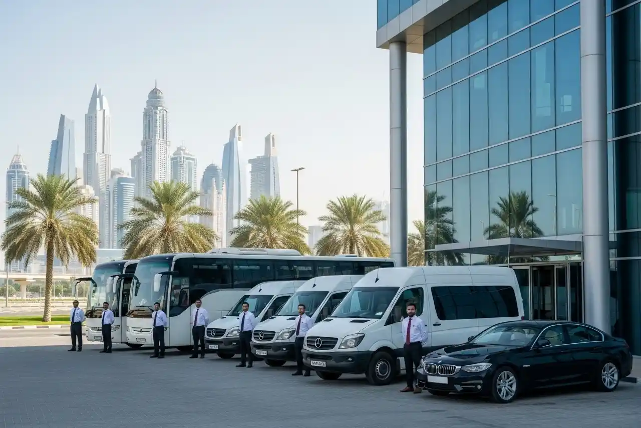 Discover the best corporate transportation companies in Dubai and the UAE