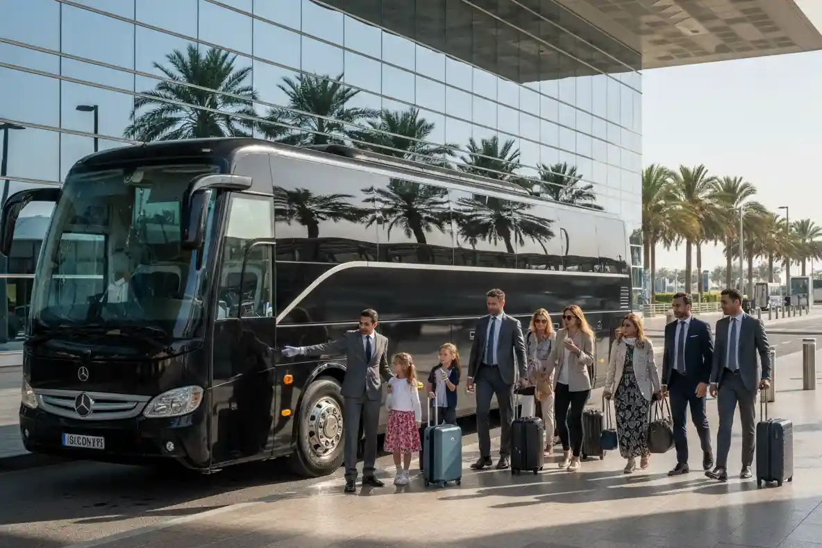 Group Airport Transfers in Dubai & UAE | Noor Islam Transport