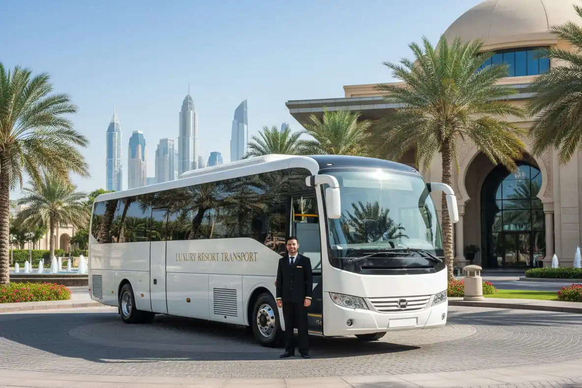 Hotel Transfer Bus Rental in Dubai and UAE