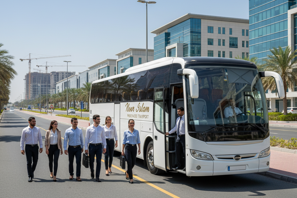 50 Seater Coach for Staff Transportation Across the UAE
