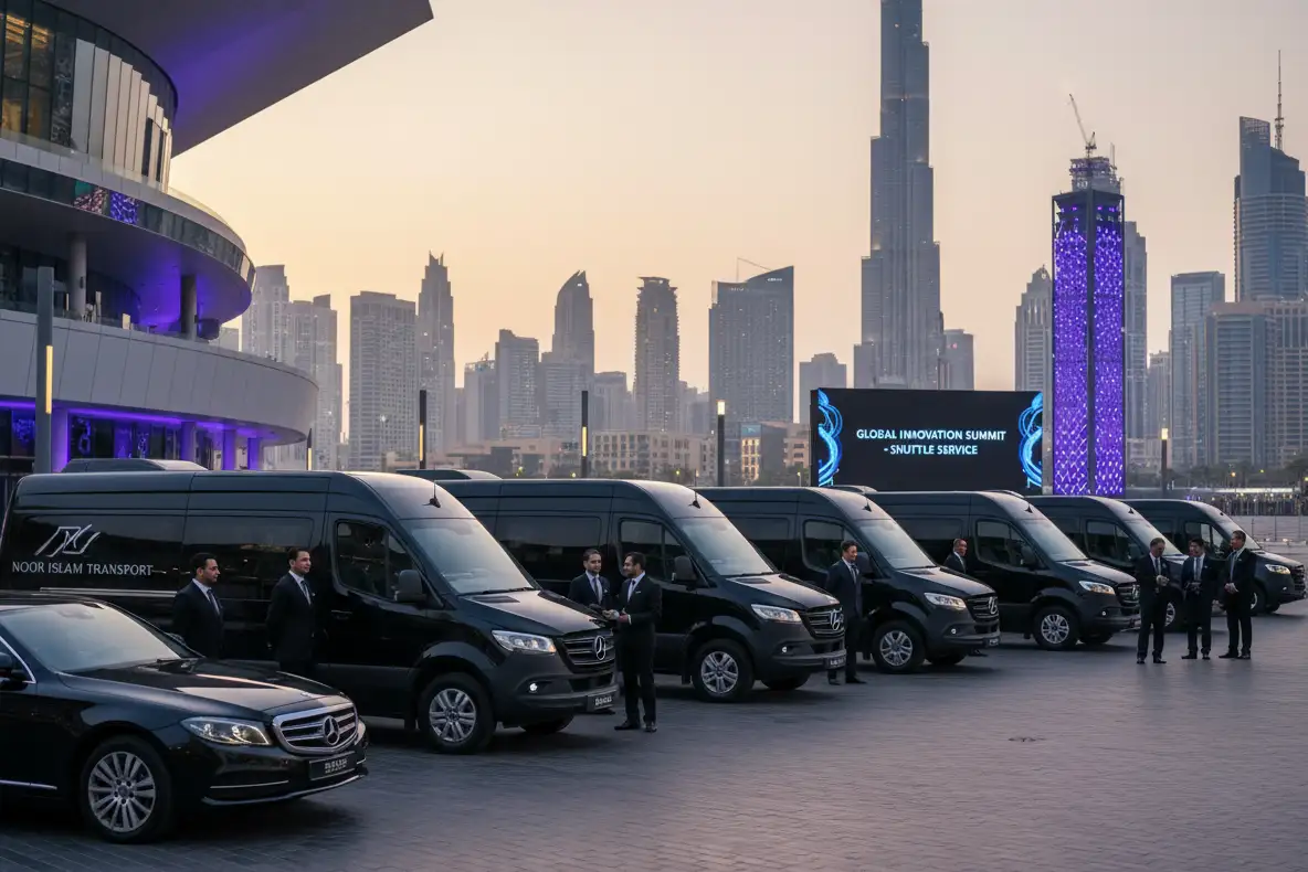 Events transportation in Dubai and all across the UAE
