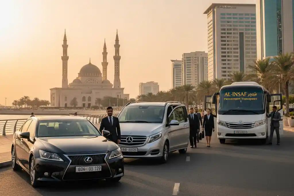 Book Sharjah to Dubai, Abu Dhabi, RAK, Fujairah and Al Ain transport Services